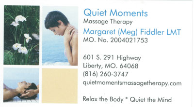 Quiet Moments Therapeutic Massage